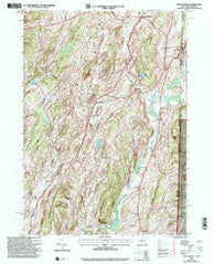 West Pawlet Vermont Historical topographic map, 1:24000 scale, 7.5 X 7.5 Minute, Year 1995