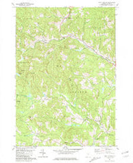 West Topsham Vermont Historical topographic map, 1:24000 scale, 7.5 X 7.5 Minute, Year 1981
