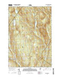 West Burke Vermont Current topographic map, 1:24000 scale, 7.5 X 7.5 Minute, Year 2015