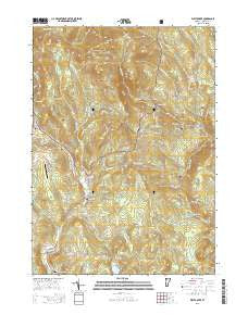 West Dover Vermont Current topographic map, 1:24000 scale, 7.5 X 7.5 Minute, Year 2015