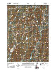 West Pawlet Vermont Historical topographic map, 1:24000 scale, 7.5 X 7.5 Minute, Year 2011