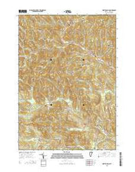 West Topsham Vermont Current topographic map, 1:24000 scale, 7.5 X 7.5 Minute, Year 2015