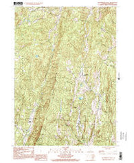 Westminster West Vermont Historical topographic map, 1:24000 scale, 7.5 X 7.5 Minute, Year 1997