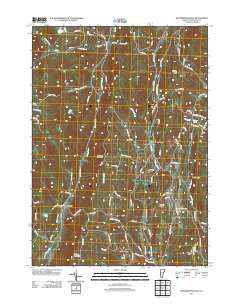Westminster West Vermont Historical topographic map, 1:24000 scale, 7.5 X 7.5 Minute, Year 2012