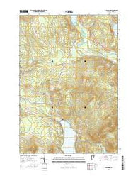 Westmore Vermont Current topographic map, 1:24000 scale, 7.5 X 7.5 Minute, Year 2015