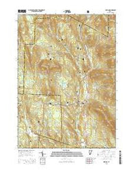 Weston Vermont Current topographic map, 1:24000 scale, 7.5 X 7.5 Minute, Year 2015