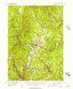 Wilmington Vermont Historical topographic map, 1:62500 scale, 15 X 15 Minute, Year 1954