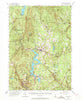 Wilmington Vermont Historical topographic map, 1:62500 scale, 15 X 15 Minute, Year 1954