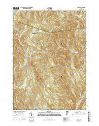 Windham Vermont Current topographic map, 1:24000 scale, 7.5 X 7.5 Minute, Year 2015