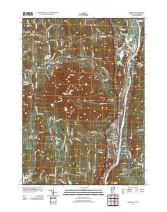 Windsor Vermont Historical topographic map, 1:24000 scale, 7.5 X 7.5 Minute, Year 2012