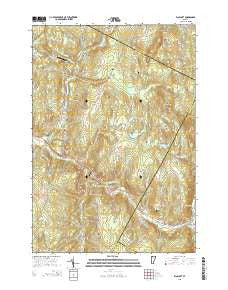 Wolcott Vermont Current topographic map, 1:24000 scale, 7.5 X 7.5 Minute, Year 2015