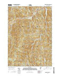Woodstock South Vermont Current topographic map, 1:24000 scale, 7.5 X 7.5 Minute, Year 2015