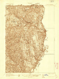 Woodsville Vermont Historical topographic map, 1:48000 scale, 15 X 15 Minute, Year 1935