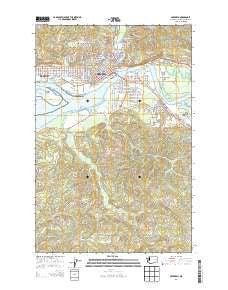 Aberdeen Washington Current topographic map, 1:24000 scale, 7.5 X 7.5 Minute, Year 2014