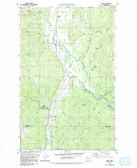 Acme Washington Historical topographic map, 1:24000 scale, 7.5 X 7.5 Minute, Year 1980