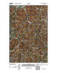Adams Mountain Washington Historical topographic map, 1:24000 scale, 7.5 X 7.5 Minute, Year 2011