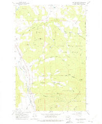 Addy Mountain Washington Historical topographic map, 1:24000 scale, 7.5 X 7.5 Minute, Year 1965