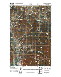 Addy Mountain Washington Historical topographic map, 1:24000 scale, 7.5 X 7.5 Minute, Year 2011