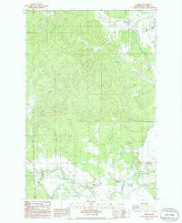 Adna Washington Historical topographic map, 1:24000 scale, 7.5 X 7.5 Minute, Year 1986