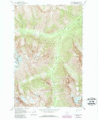 Agnes Mtn. Washington Historical topographic map, 1:24000 scale, 7.5 X 7.5 Minute, Year 1963