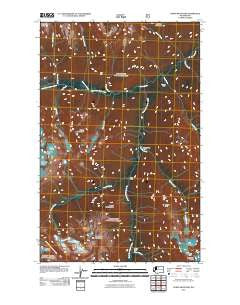 Agnes Mountain Washington Historical topographic map, 1:24000 scale, 7.5 X 7.5 Minute, Year 2011