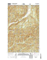 Aladdin Washington Current topographic map, 1:24000 scale, 7.5 X 7.5 Minute, Year 2014