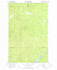 Aladdin Mtn Washington Historical topographic map, 1:24000 scale, 7.5 X 7.5 Minute, Year 1967