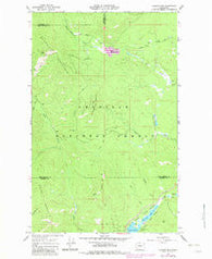 Aladdin Mtn Washington Historical topographic map, 1:24000 scale, 7.5 X 7.5 Minute, Year 1967
