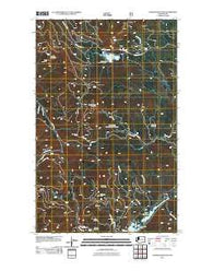 Aladdin Mountain Washington Historical topographic map, 1:24000 scale, 7.5 X 7.5 Minute, Year 2011