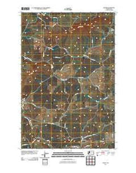Albion Washington Historical topographic map, 1:24000 scale, 7.5 X 7.5 Minute, Year 2011