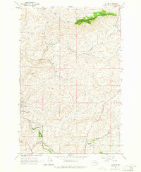 Albion Washington Historical topographic map, 1:24000 scale, 7.5 X 7.5 Minute, Year 1964