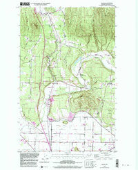 Alger Washington Historical topographic map, 1:24000 scale, 7.5 X 7.5 Minute, Year 1998