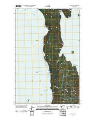 Allens Bay Washington Historical topographic map, 1:24000 scale, 7.5 X 7.5 Minute, Year 2011