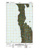 Allens Bay Washington Historical topographic map, 1:24000 scale, 7.5 X 7.5 Minute, Year 2011