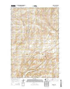 Almira SE Washington Current topographic map, 1:24000 scale, 7.5 X 7.5 Minute, Year 2013