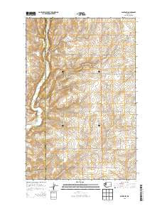 Almira SW Washington Current topographic map, 1:24000 scale, 7.5 X 7.5 Minute, Year 2013
