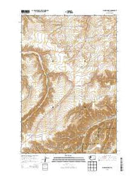 Alpowa Ridge Washington Current topographic map, 1:24000 scale, 7.5 X 7.5 Minute, Year 2013