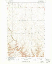 Alstown Washington Historical topographic map, 1:24000 scale, 7.5 X 7.5 Minute, Year 1968