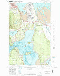 Anacortes South Washington Historical topographic map, 1:24000 scale, 7.5 X 7.5 Minute, Year 1978