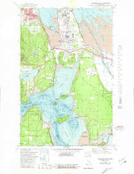 Anacortes South Washington Historical topographic map, 1:24000 scale, 7.5 X 7.5 Minute, Year 1978