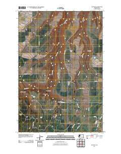 Anatone Washington Historical topographic map, 1:24000 scale, 7.5 X 7.5 Minute, Year 2011