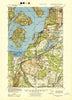 Anderson Island Washington Historical topographic map, 1:62500 scale, 15 X 15 Minute, Year 1940