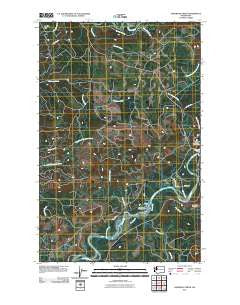 Anderson Creek Washington Historical topographic map, 1:24000 scale, 7.5 X 7.5 Minute, Year 2011