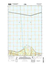 Angeles Point Washington Current topographic map, 1:24000 scale, 7.5 X 7.5 Minute, Year 2014