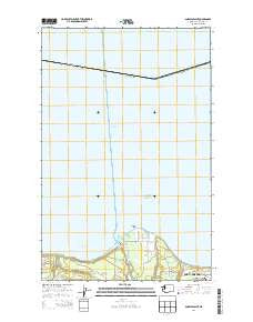 Angeles Point Washington Current topographic map, 1:24000 scale, 7.5 X 7.5 Minute, Year 2014