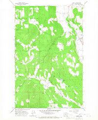 Arden Washington Historical topographic map, 1:24000 scale, 7.5 X 7.5 Minute, Year 1965