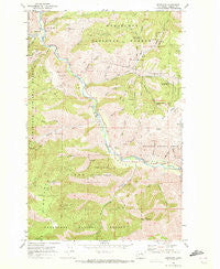 Ardenvoir Washington Historical topographic map, 1:24000 scale, 7.5 X 7.5 Minute, Year 1968