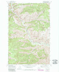 Ardenvoir Washington Historical topographic map, 1:24000 scale, 7.5 X 7.5 Minute, Year 1968