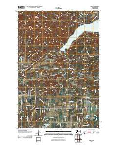 Ariel Washington Historical topographic map, 1:24000 scale, 7.5 X 7.5 Minute, Year 2011