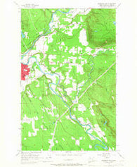 Arlington East Washington Historical topographic map, 1:24000 scale, 7.5 X 7.5 Minute, Year 1956